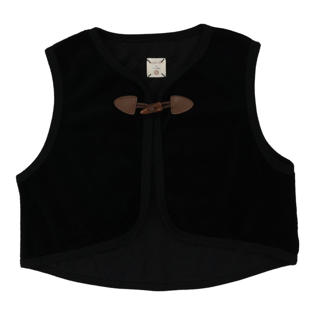 Analogie Velour Toggle Vest - FW24 -