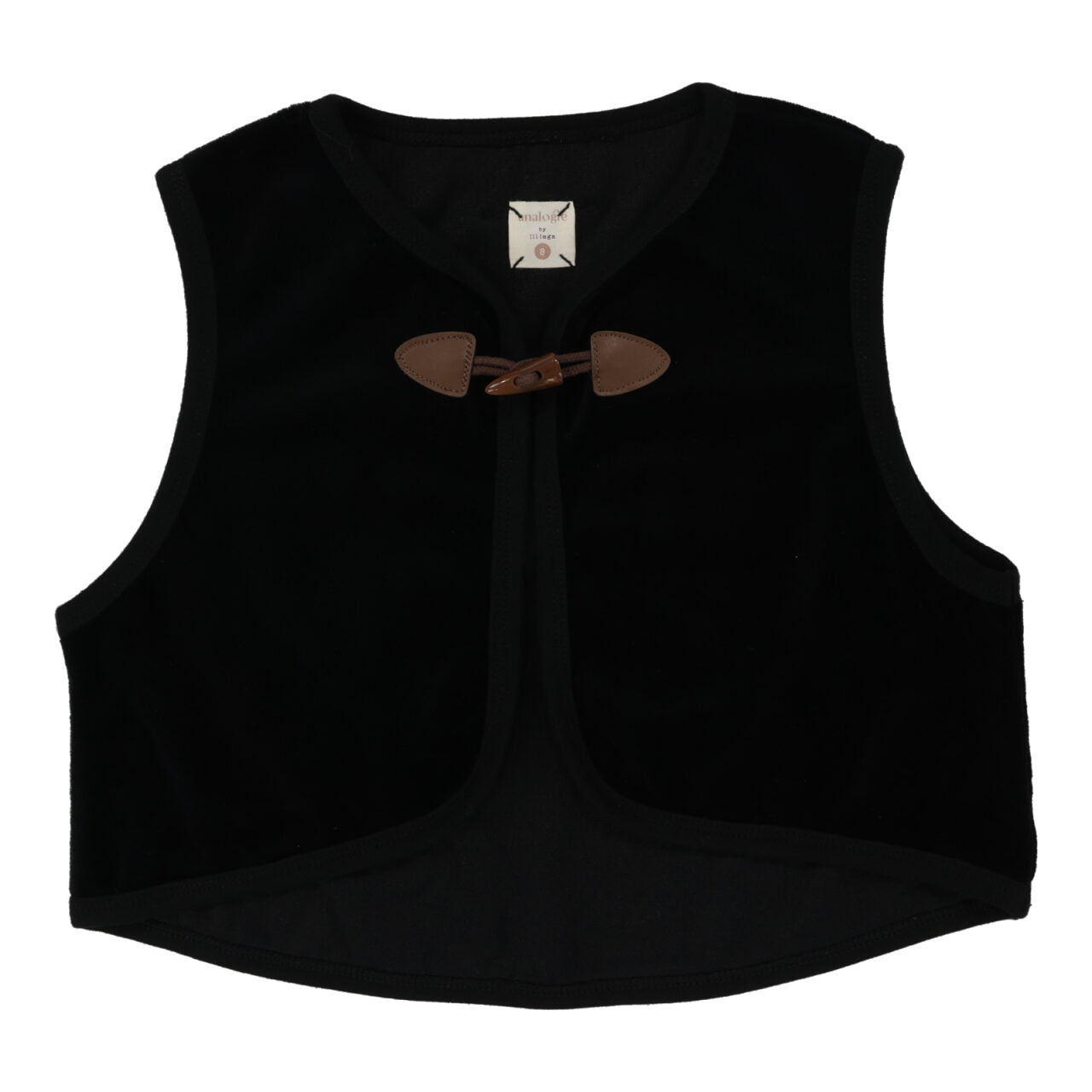 Analogie Velour Toggle Vest - FW24 -
