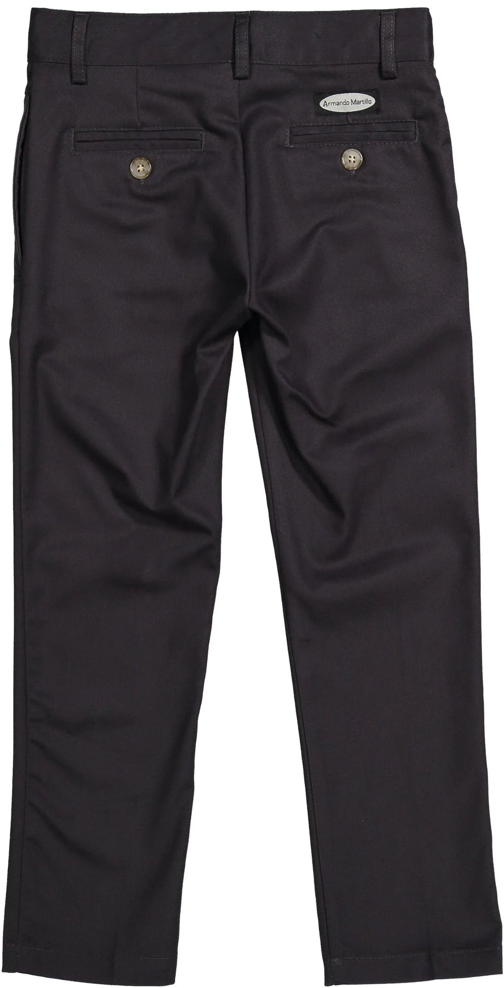 Armando Martillo Boys Brushed Cotton Pants - Husky Slim Fit - 156HS -