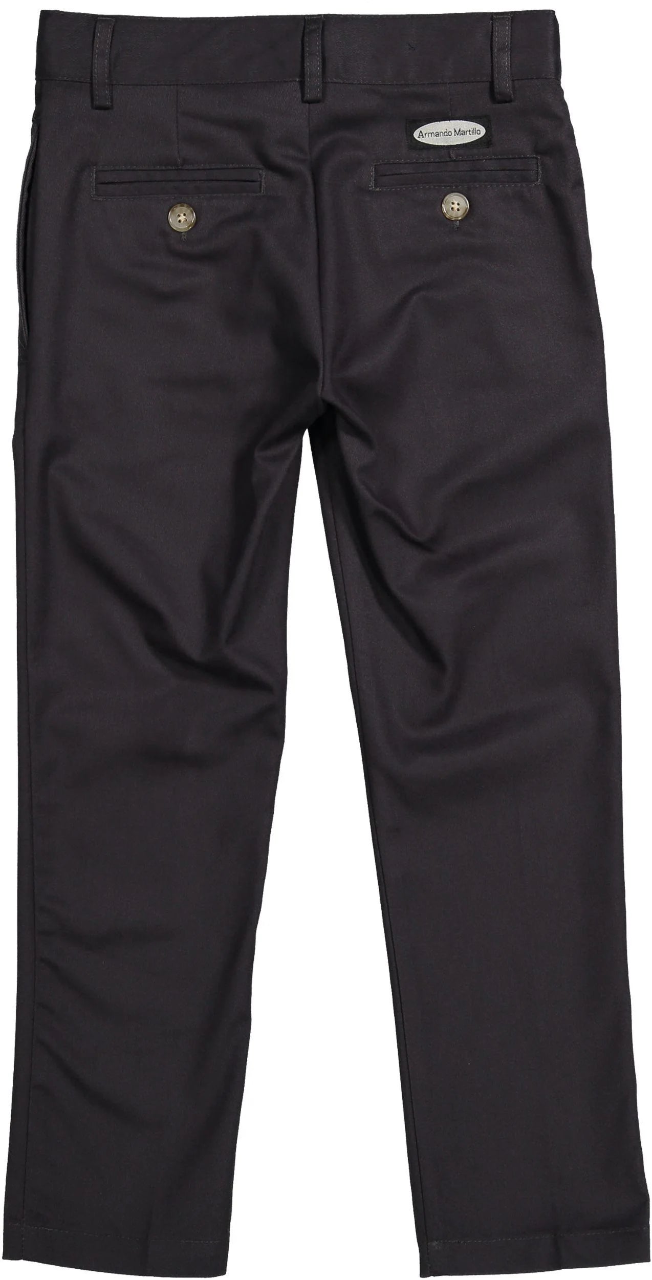 Armando Martillo Boys Brushed Cotton Pants - Husky Slim Fit - 156HS -