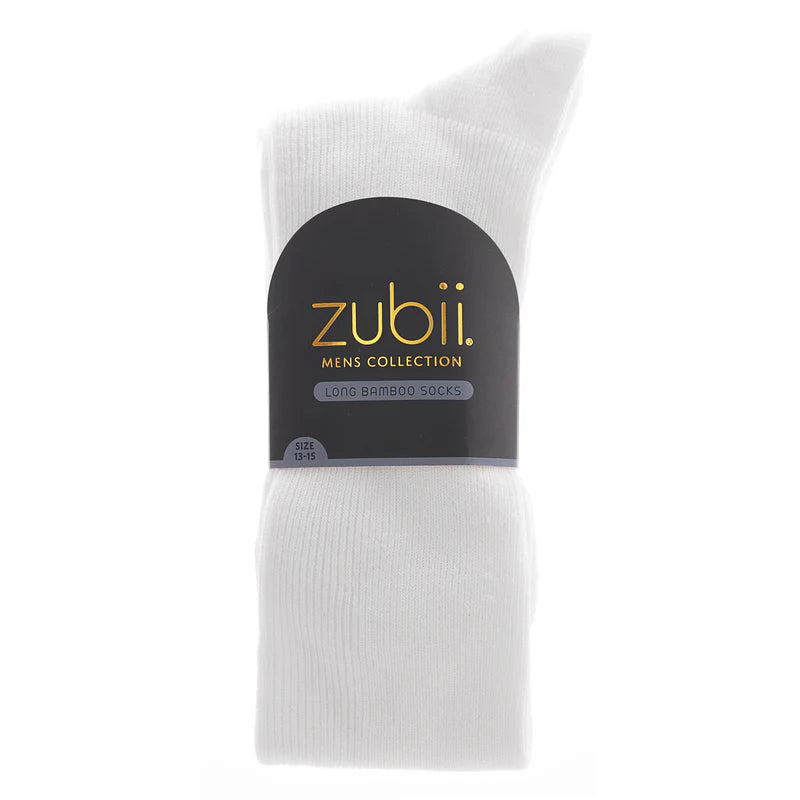Zubi Mens Long Bamboo Socks -