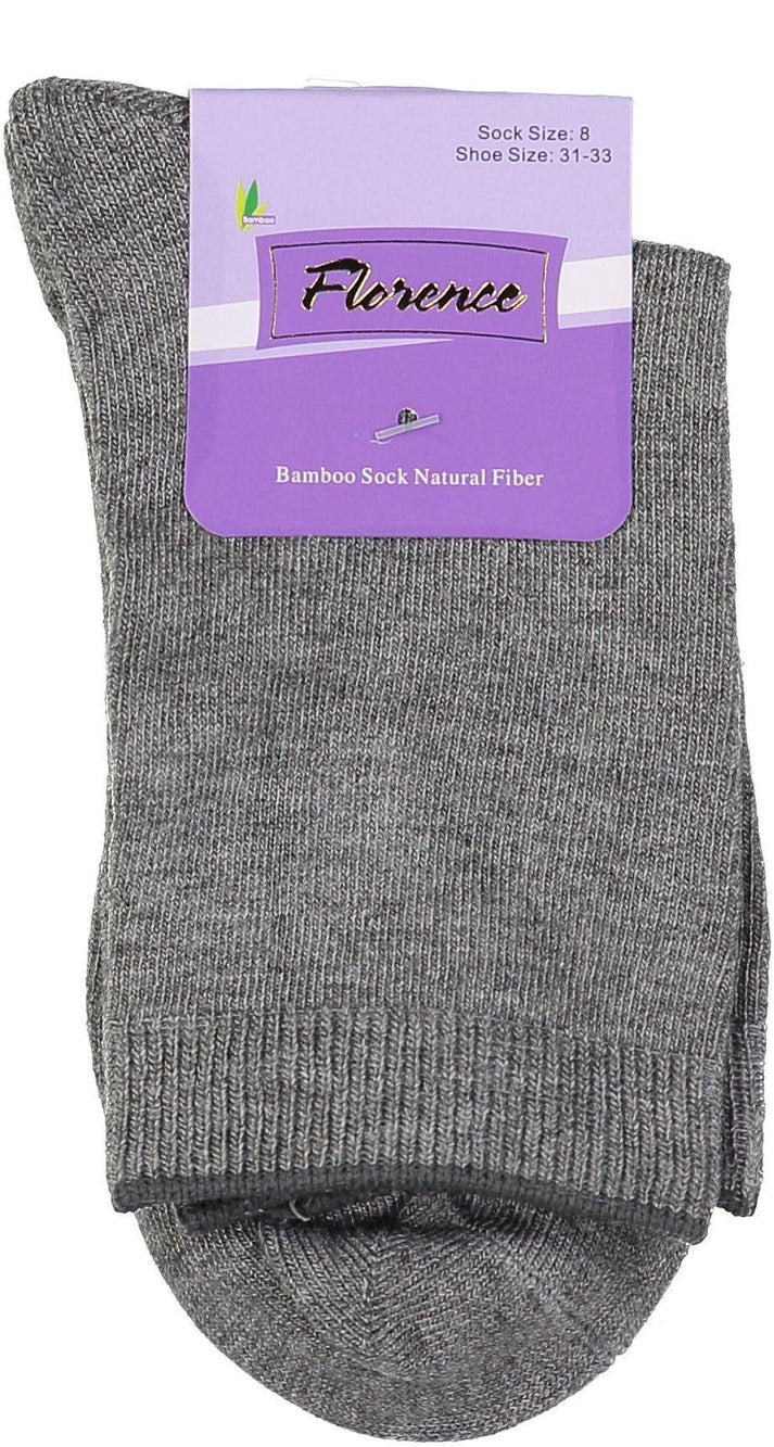 Florence Boys Bamboo Quarter Crew Socks - 179 -