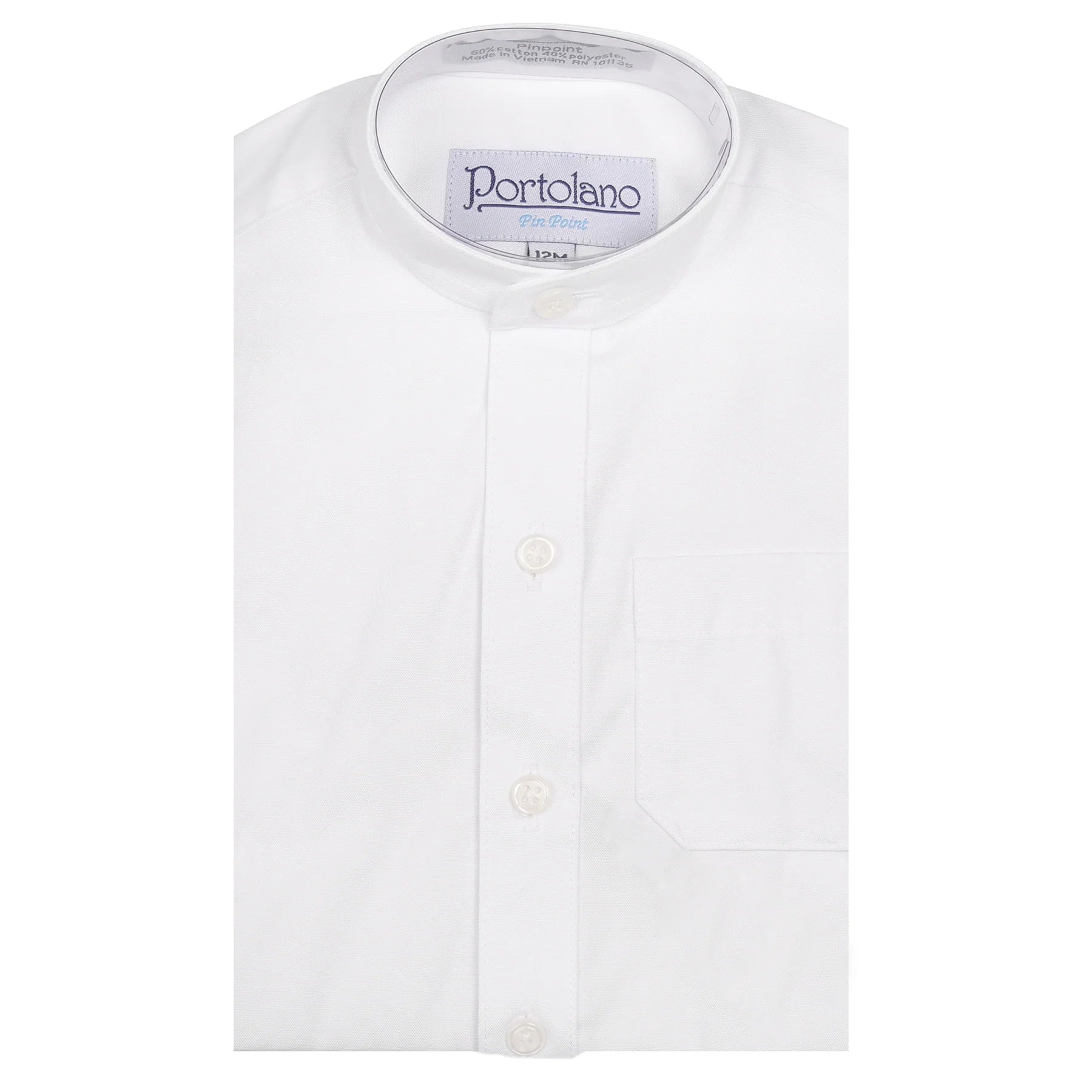 Portolano Up Collar Shirt - Twill -