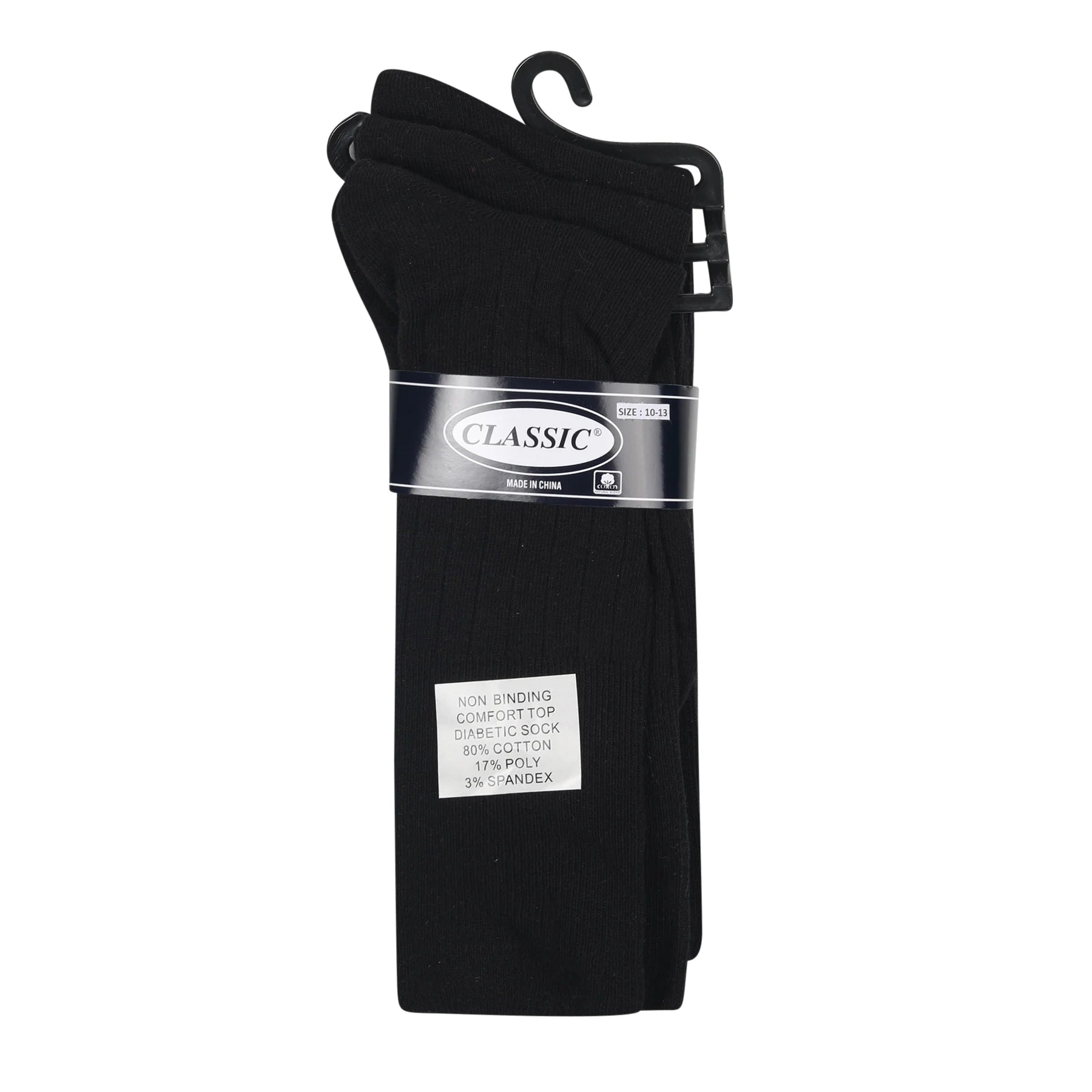 Classic Diabetic Non Binding Socks - 2295 - 3 Pack