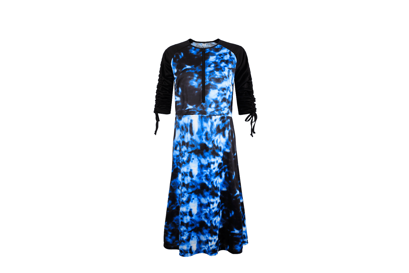 Landskid Girls Swim Dress - Navy Tie Dye -
