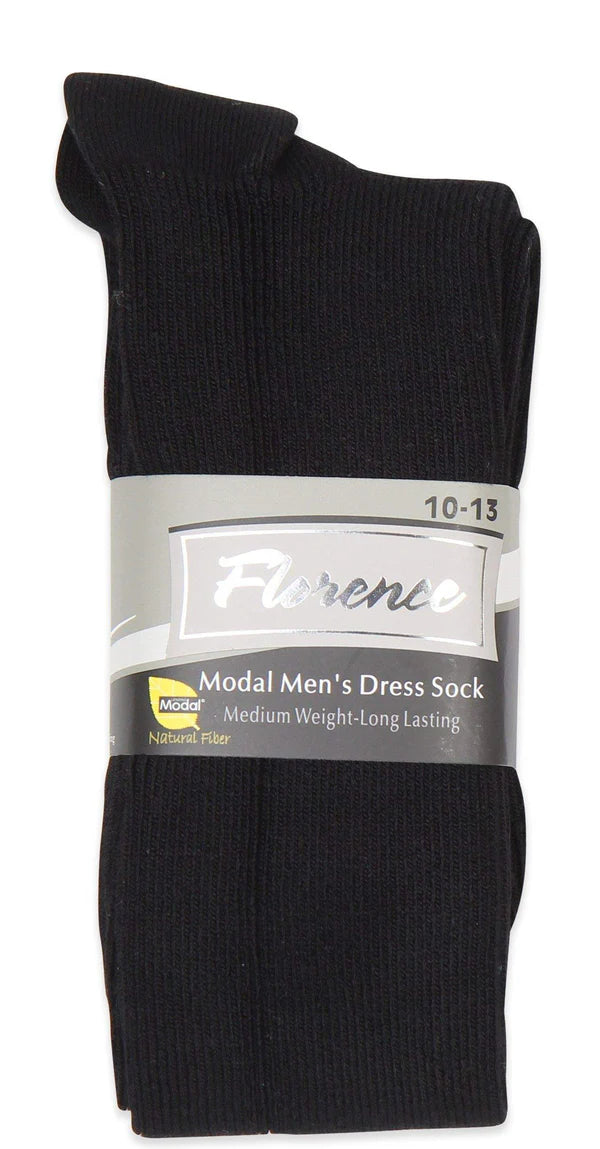 Florence Mens Modal Long Socks - Medium Weight - 235 -