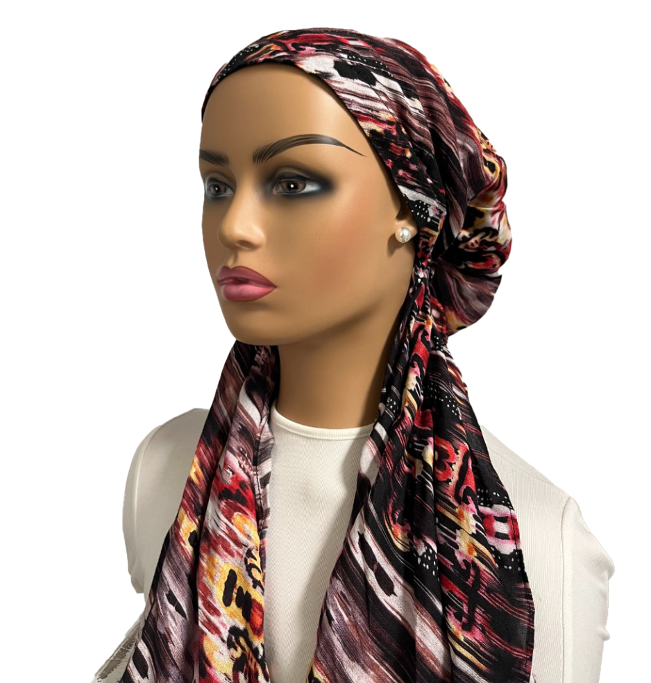 Ahead Headwear Designer Pre-tied Headscarf - 2495 - SS25 -