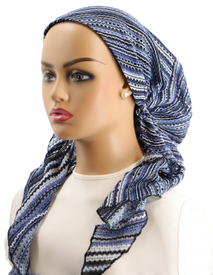 Ahead Headwear Knitted Bohemian Pre-tied Headscarf - 2514 - SS25 -