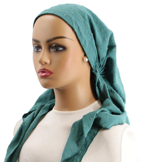 Ahead Headwear Speckled Applique Pre-tied Headscarf - 2530 - SS25 -