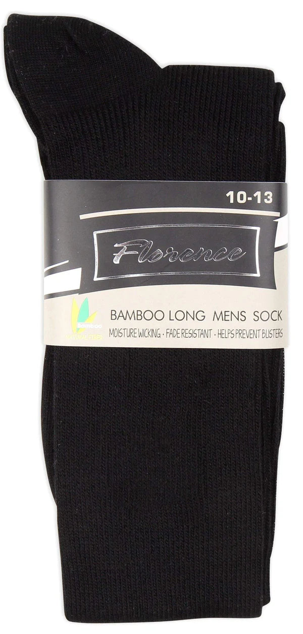 Florence Mens Cotton Bamboo Long Socks - 260 -