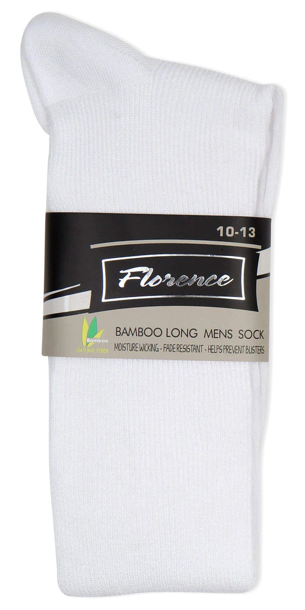 Florence Mens Cotton Bamboo Long Socks - 260 -