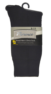 Florence Mens Modal Dress Socks - Chain Design - 278 -