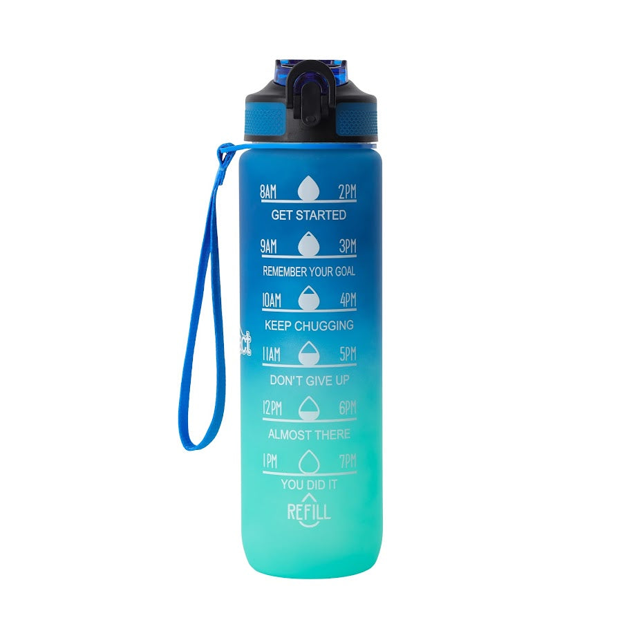 Abstract 1L Motivational Sports Bottle -