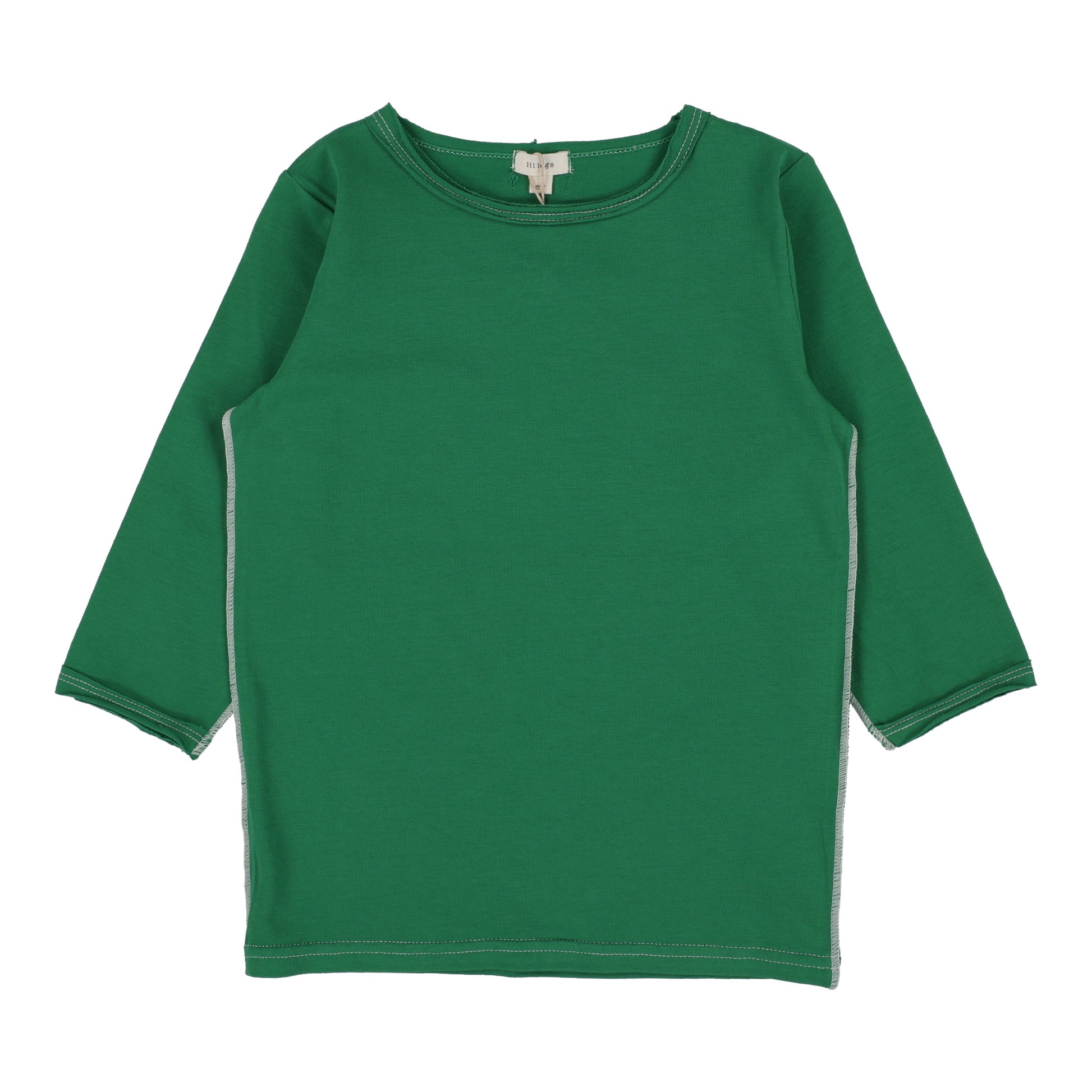 Lil Legs Basic Girl Tee - 3/4 Sleeve - SS25 -