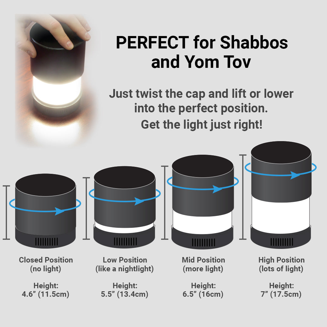 Travel KosherLamp™ / Kosher Travel Shabbos Lamp