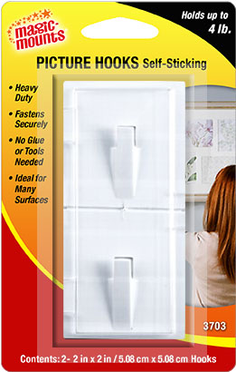 Big Decorator Hooks - 2 Pack