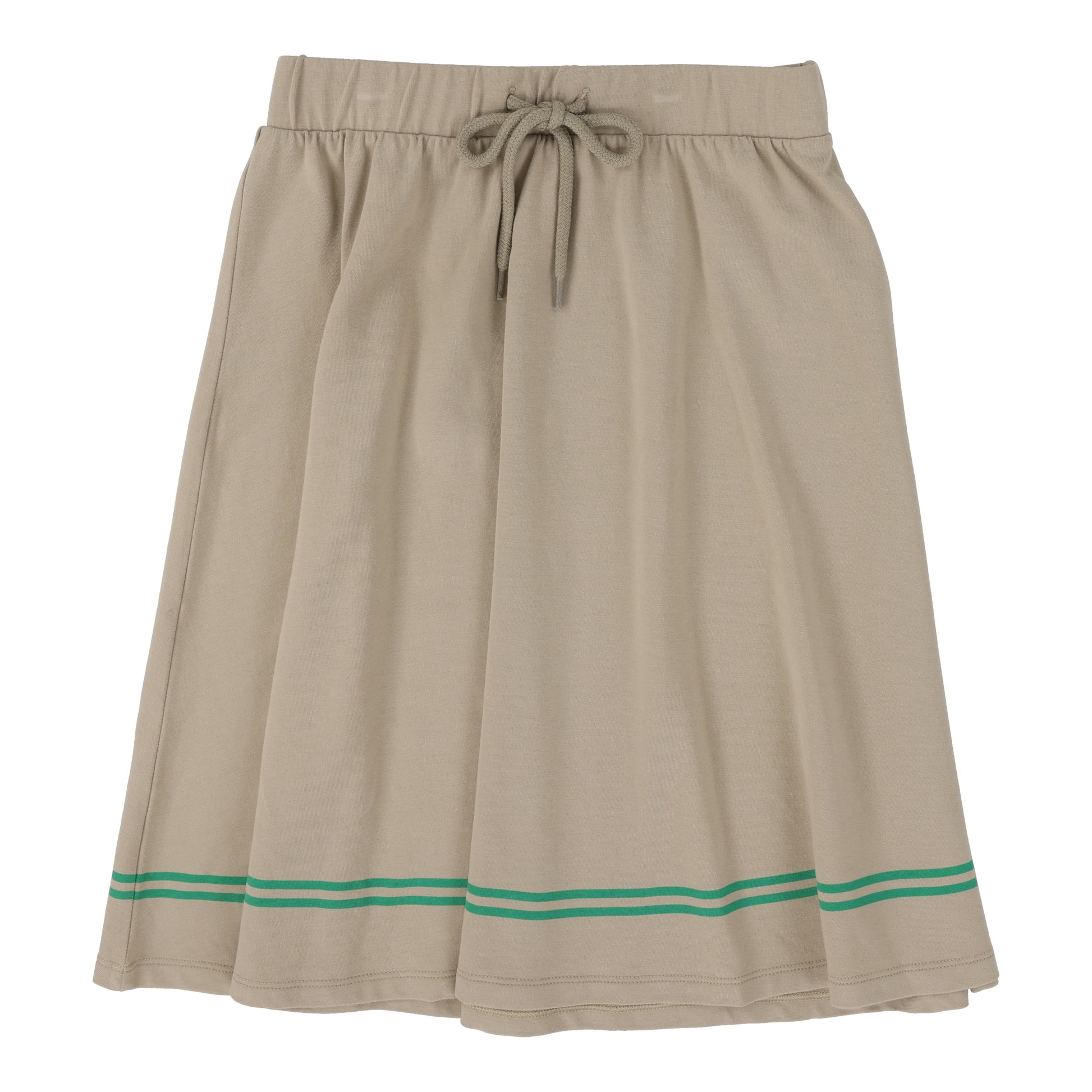 Analogie Taupe Circle Skirt - SS25 -