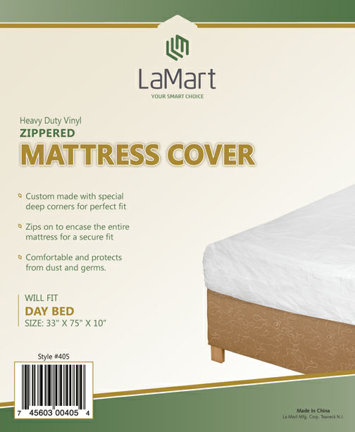 La Mart Full Mattress Cover W/ Zipper -