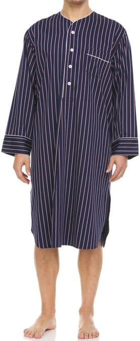 Caress Mens Tencel Cotton Nightshirt -