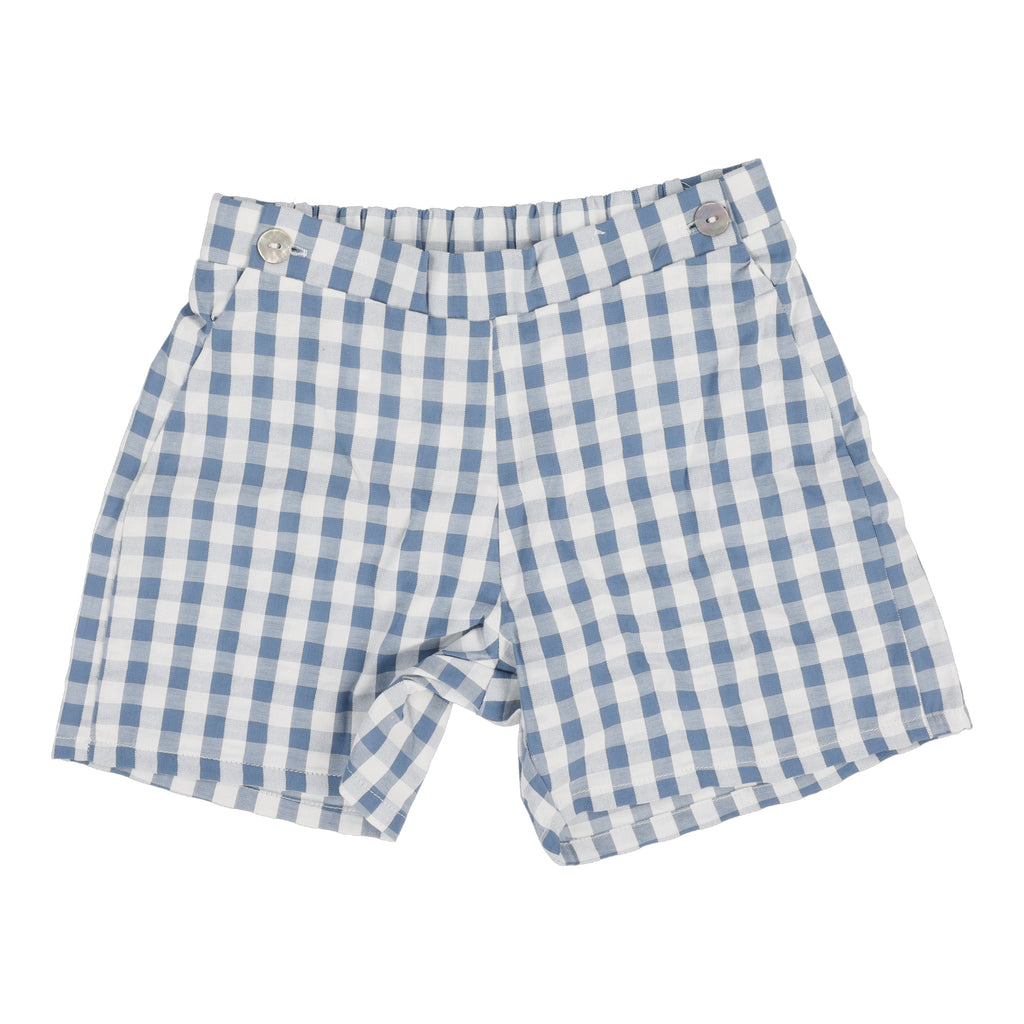 Analogie Gingham Pull On Shorts - SS25 -