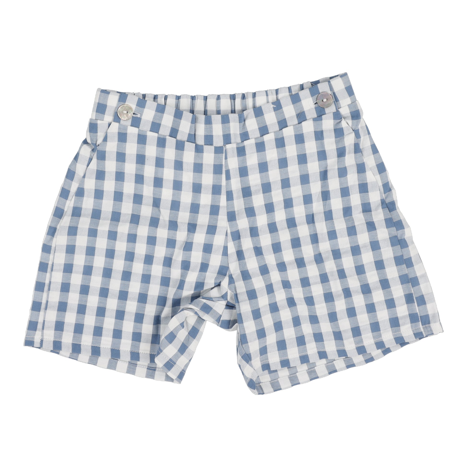 Analogie Gingham Pull On Shorts - SS25 -