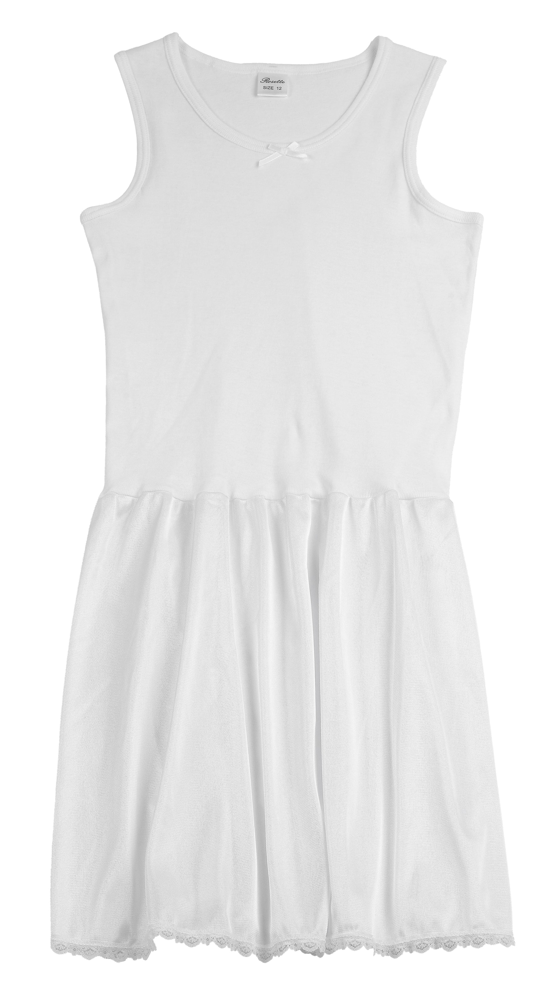 Rosette Girls Full Slip -