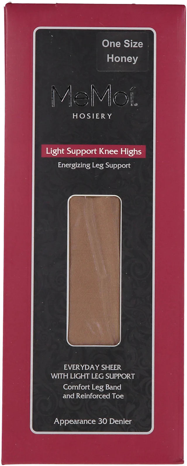 MeMoi 30 Denier Support Mate Knee High - MS-715 -