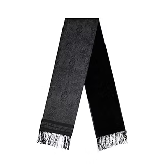 Lucci Mens 100% Silk & Cashmere Scarf -