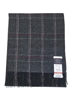 Sergio Carlucci Mens Baby Wool Woven Scarf -