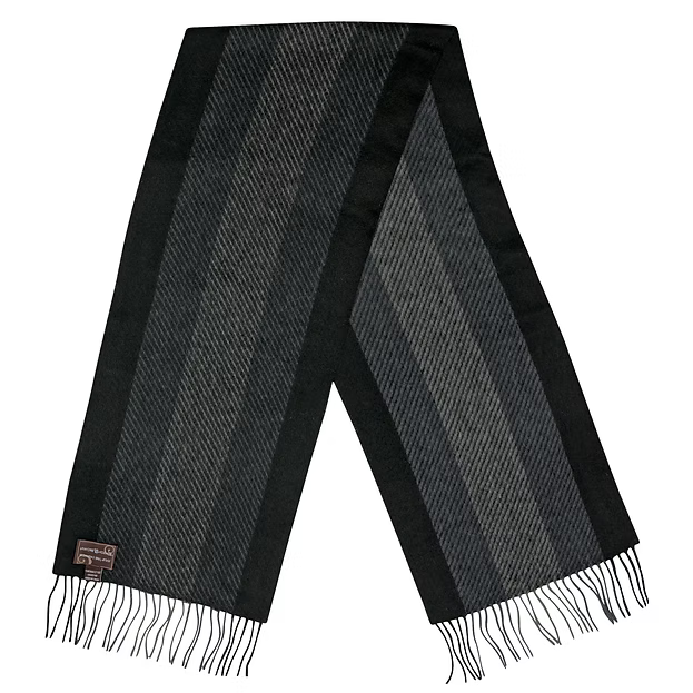 Benson & Brown Mens 100% Cashmere Scarf -