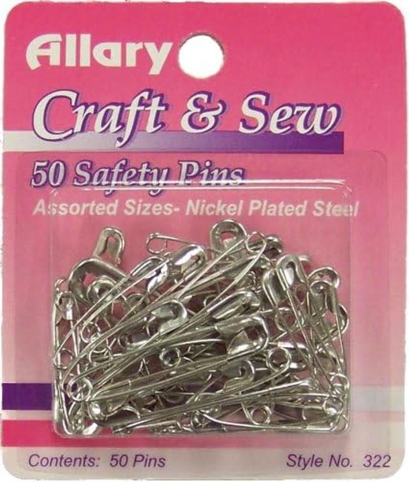 Allary Assorted Safety Pins  50ct.