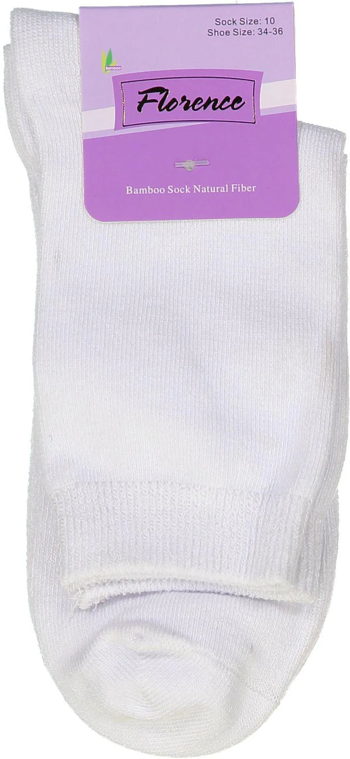 Florence Boys Bamboo Quarter Crew Socks - 179 -