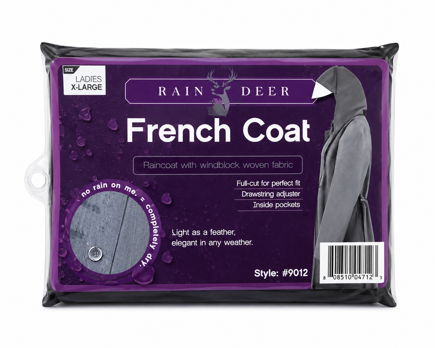 Rain Deer Ladies Raincoat -