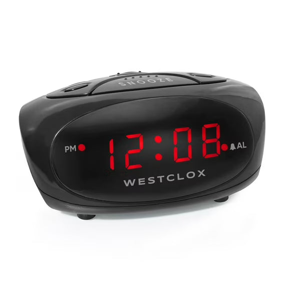 Westclox LED Super Loud Alarm Clock - 70044A