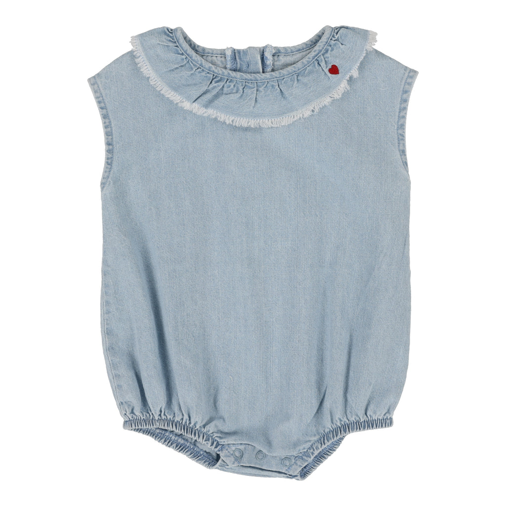Analogie Girls Fringe Romper - SS25 -
