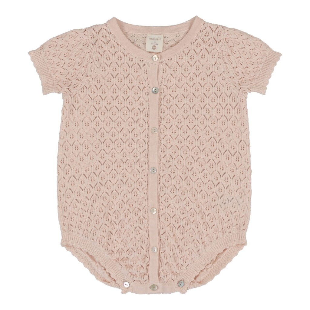 Analogie Girls Knit Romper - SS25 -