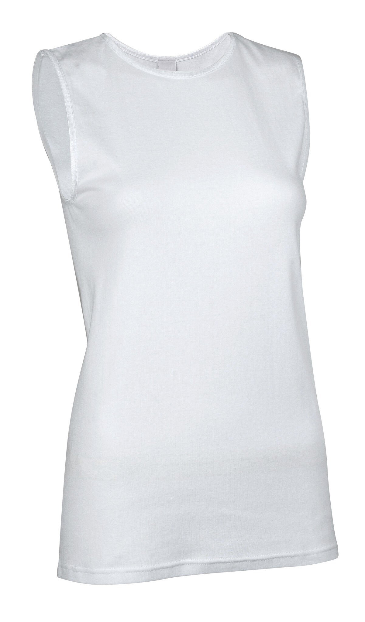 Rosette Womens Sleeveless White Undershirt -