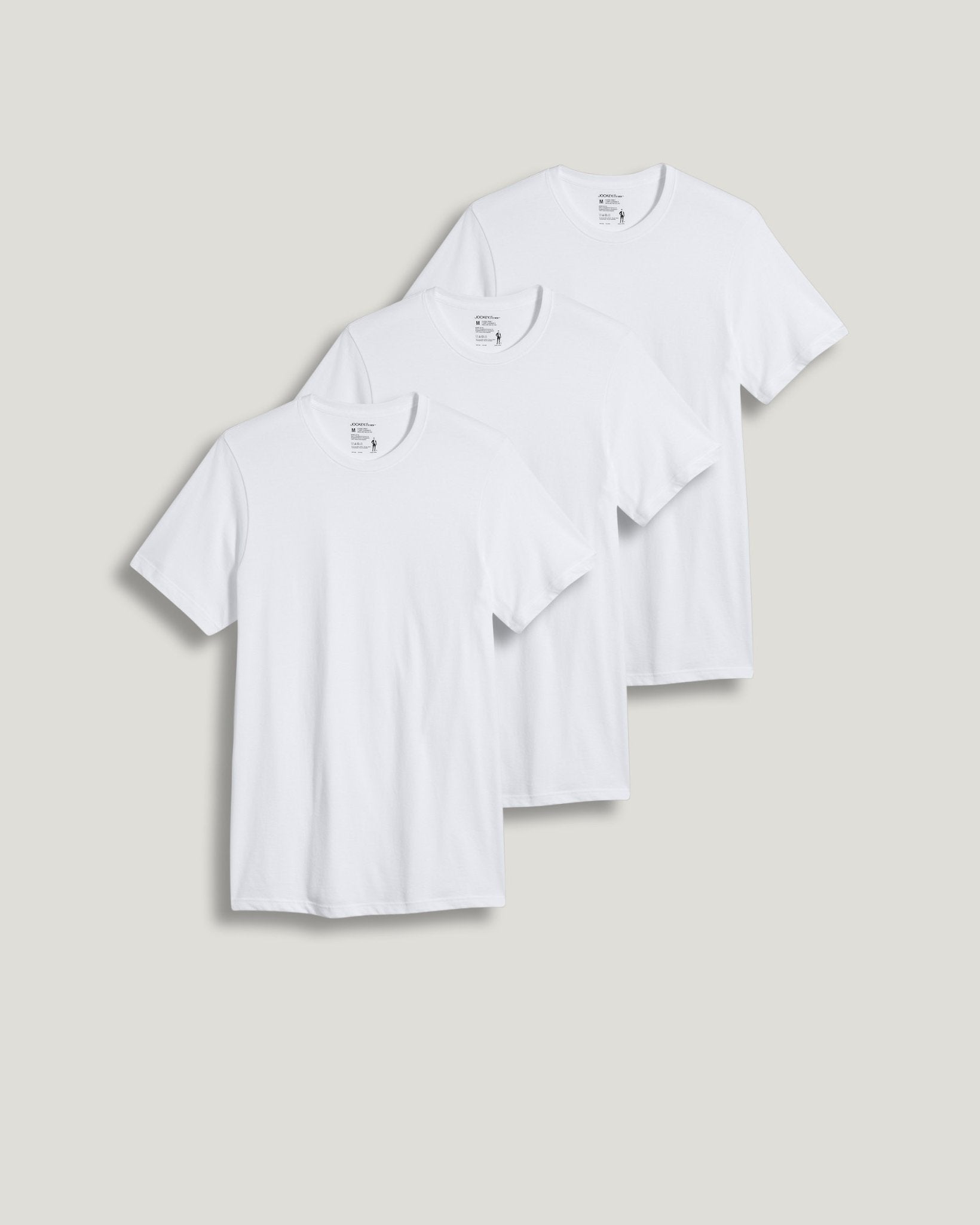 Jockey® Classic Crew Neck T-Shirt - 3 Pack - 9953 -
