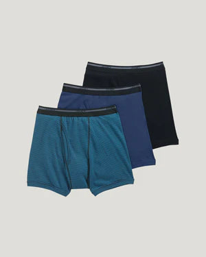 Jockey Mens Full Rise Boxer Briefs - Big Sizes - 2 Pack - 9978 -