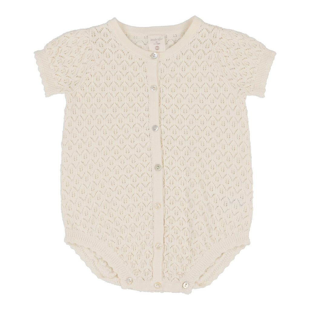 Analogie Girls Knit Romper - SS25 -