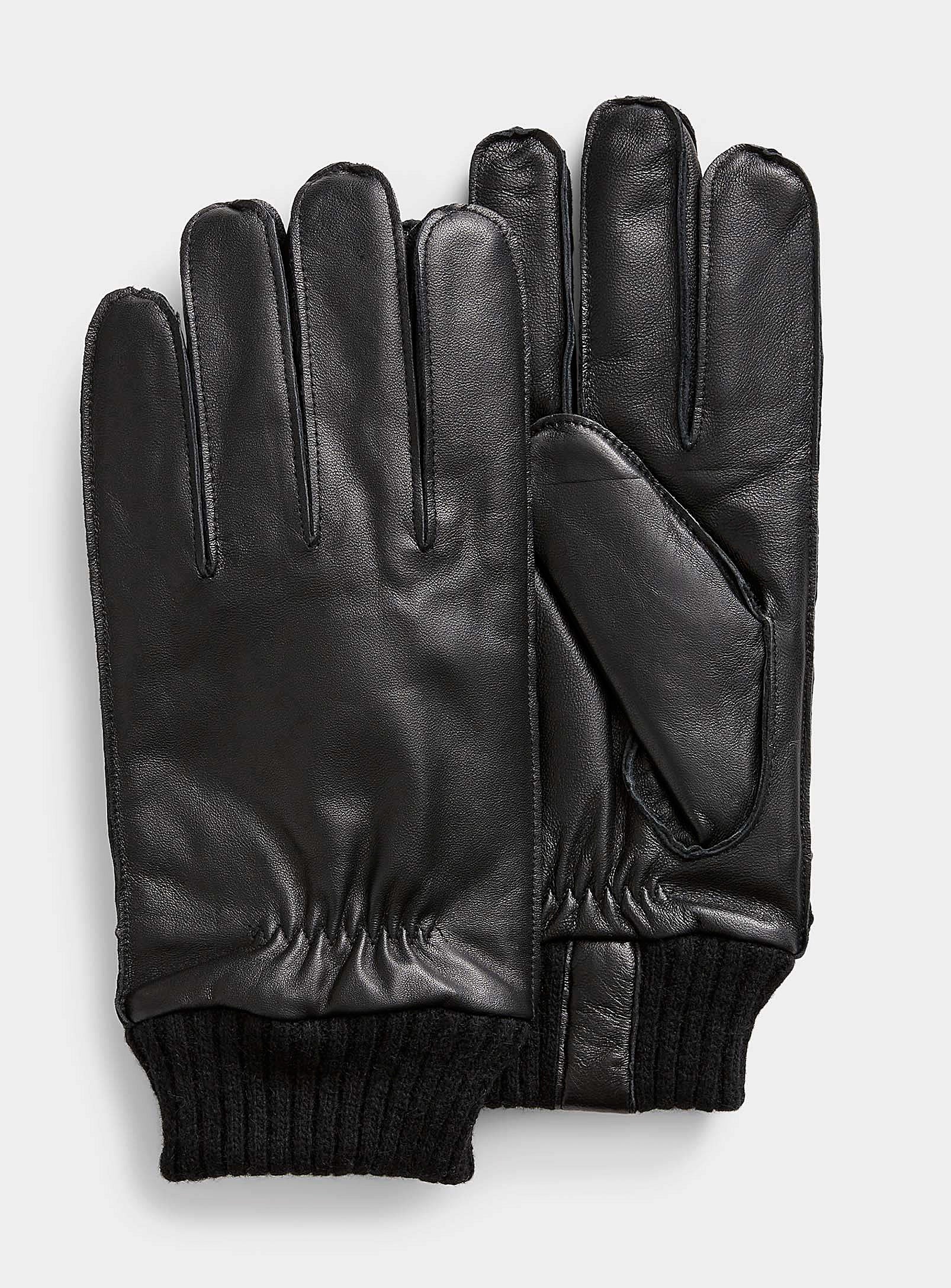 Club Rochelier Genuine Leather Mens Gloves -
