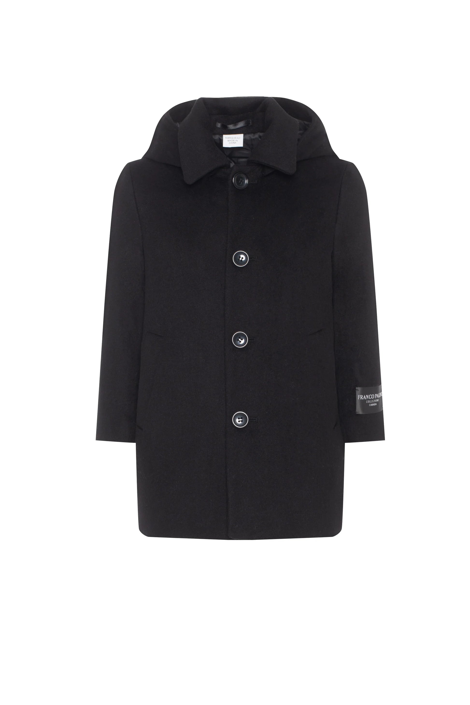 Franco Palino Boys 3/4 Length Wool Coat - ASC723 -