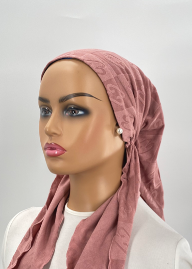 Ahead Headwear Classic Contrast Pre-tied Headscarf - 2411 - FW24 -
