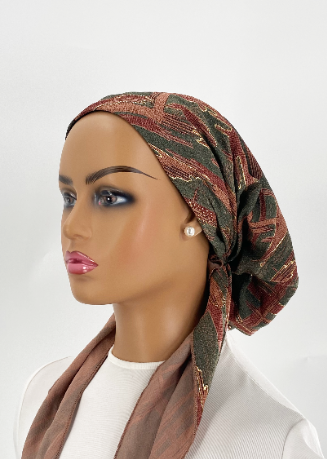 Ahead Headwear Polished Pre-tied Headscarf - 2477 - FW24 -