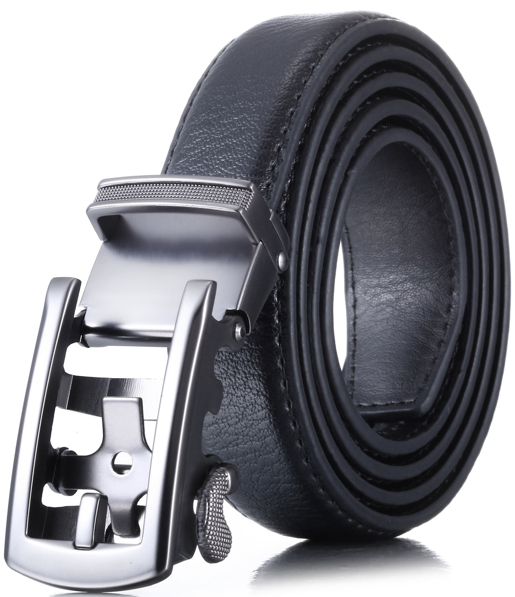 Mio Marino Boys Genuine Leather Track Belt  -