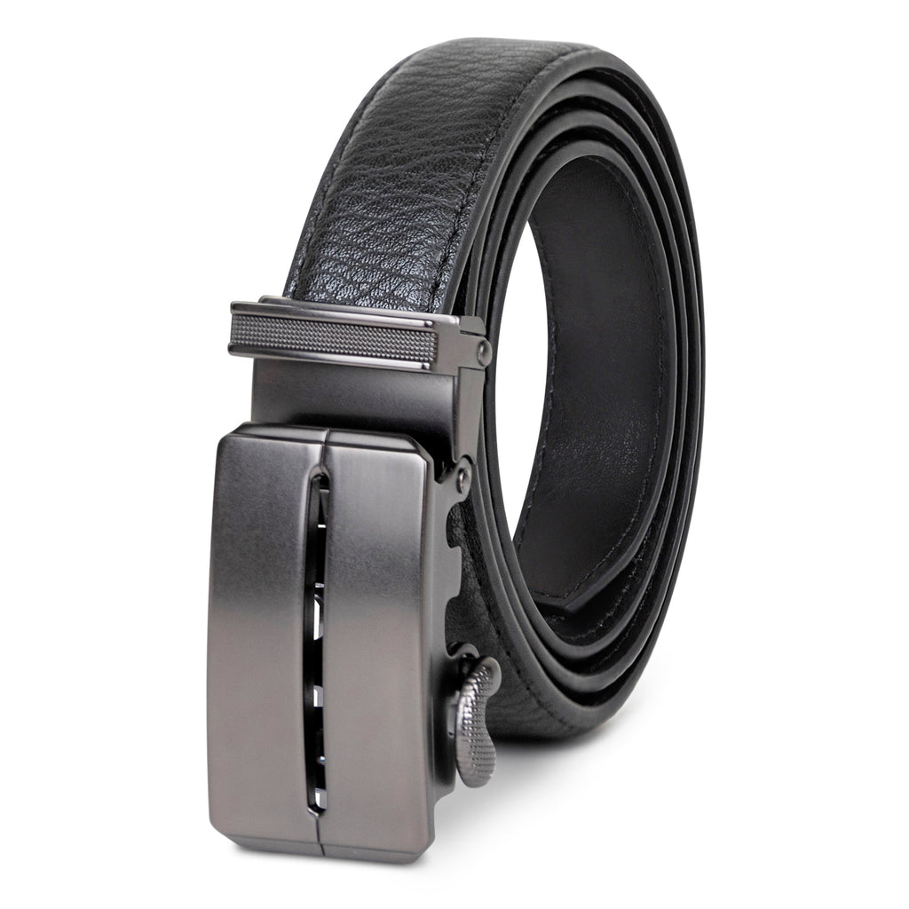 Mio Marino Boys Genuine Leather Track Belt  -