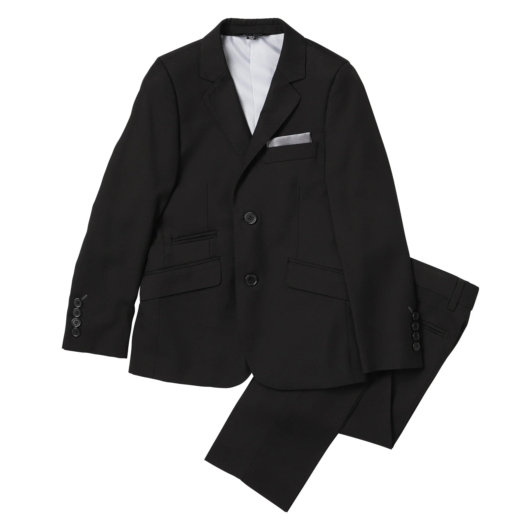 David Oliver Boys 2-Piece Suit - Husky  Fit - Cole -