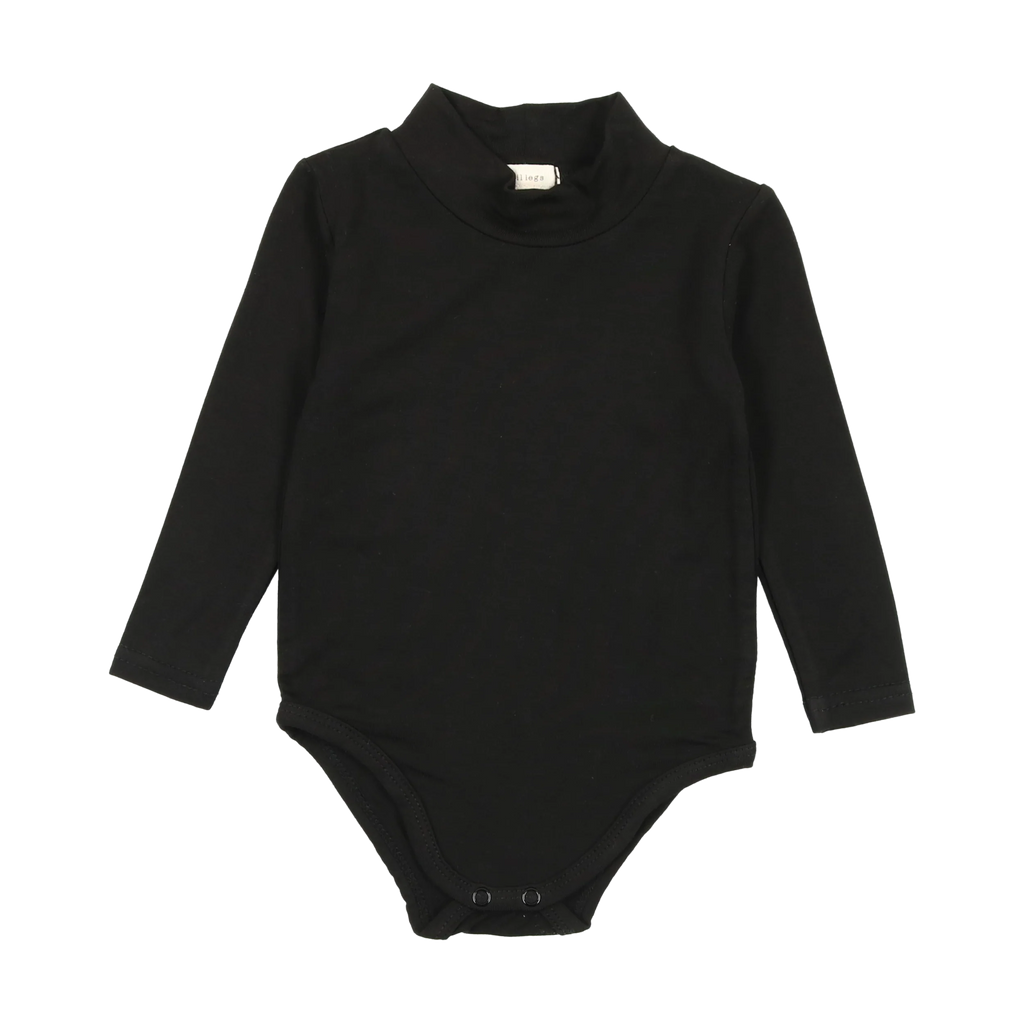 Lil Legs Bamboo Mock Neck Onesie -