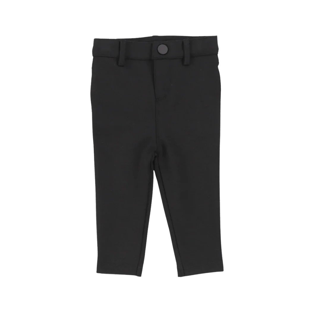 Lil Legs Boys Basic Knit Stretch Pants - Without Seam -