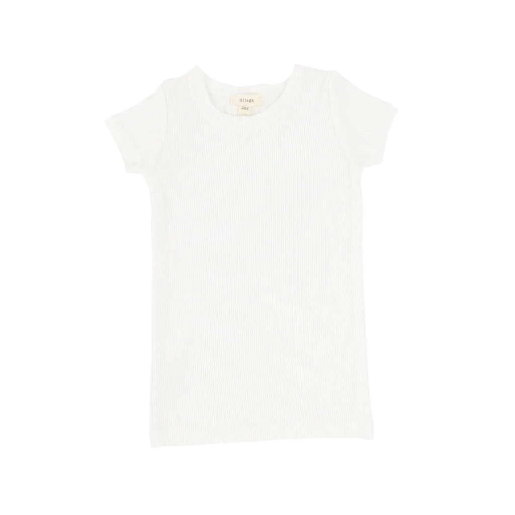Lil Legs Ribbed Short Sleeve Tee -